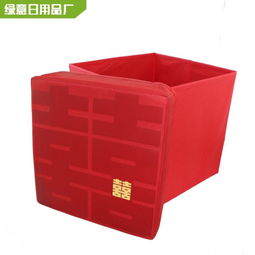 廣告禮品無紡布絲印帆布收納凳 多功能折疊儲物凳與品牌推廣利器